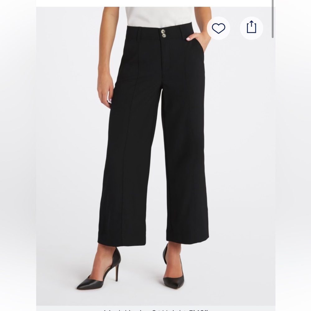 Democracy Ab Solution Skyrise Wide Leg Crop Trouser